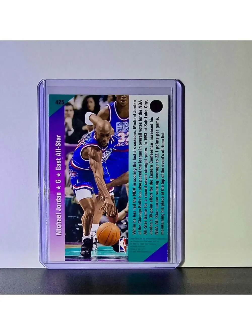 Michael Jordan 1992-93 Upper Deck All Star #425 Basketball Card Chicago Bulls